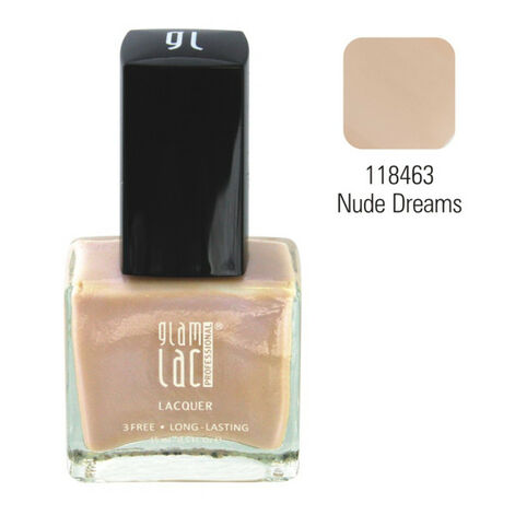 GlamLac Professional Gel Effect Nail Lacquer, Pearly